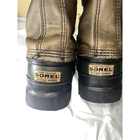 Sorel Caribou Winter Waterproof Boots Women’s 6 Made In Canada - Picture 10 of 12